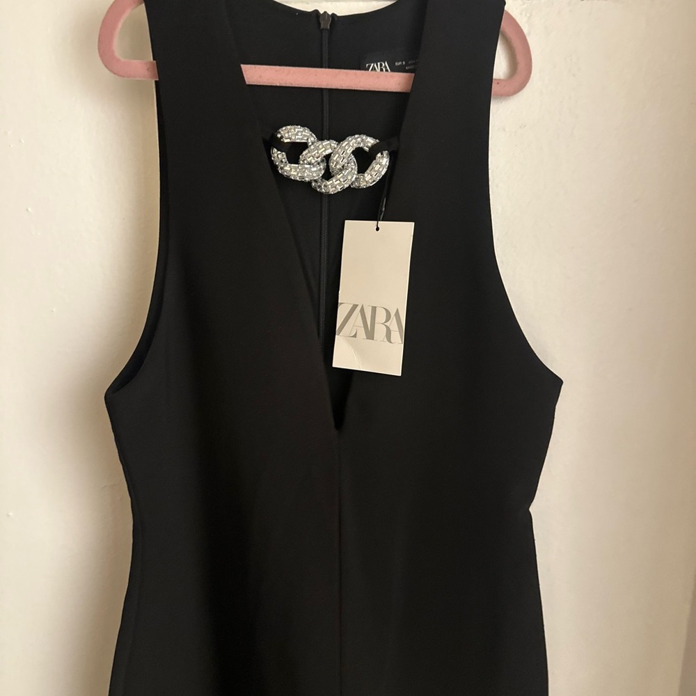 Zara Bejeweled Dress - Picture 9 of 10